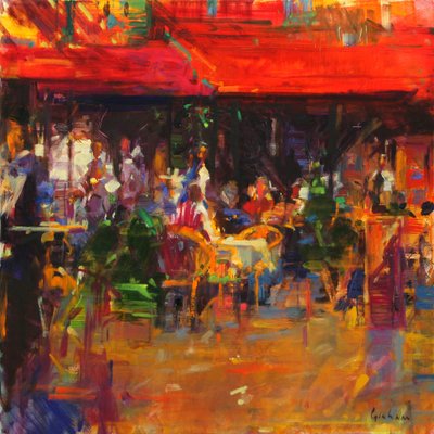 Mesa em Villefranche de Peter Graham (Contemporary)