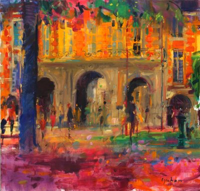 O Pavilhão Real, Place des Vosges de Peter Graham (Contemporary)