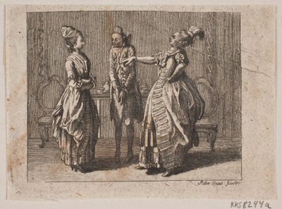 Vinheta para "Jornada de Sofia de Memel à Saxônia" de Peter Haas