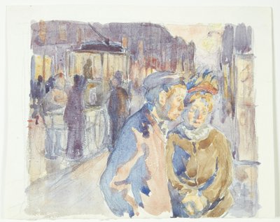 De Enghavevej. Tarde de Peter Hansen