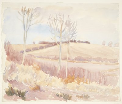 Paisagem de Funen. Primavera de Peter Hansen
