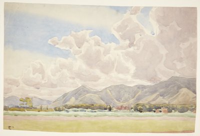 paisagem italiana de Peter Hansen