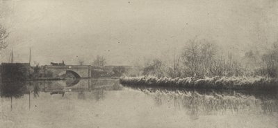 Uma manhã gelada em Coltishall de Peter Henry Emerson
