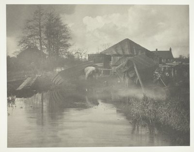 Um estaleiro de barcos de Norfolk de Peter Henry Emerson