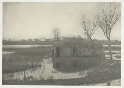 Uma casa de barcos de junco de Peter Henry Emerson