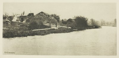 Brickfield no Rio Bure (Norfolk) de Peter Henry Emerson