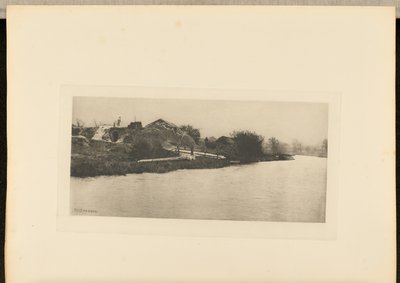 Brickfield no rio Bure. [Norfolk.] de Peter Henry Emerson