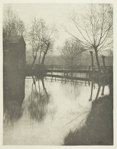 Passarela perto de Chingford de Peter Henry Emerson