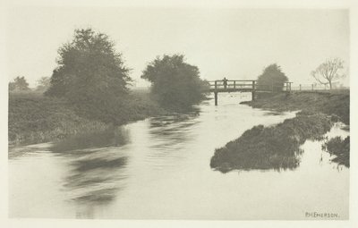 Passarela perto de Tottenham de Peter Henry Emerson