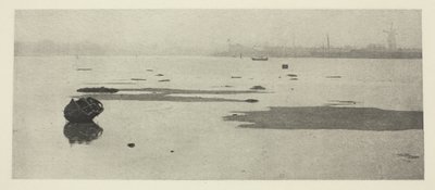 Água baixa em Breydon de Peter Henry Emerson