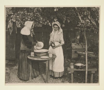 Sra. Peck e Mary Critten de Peter Henry Emerson