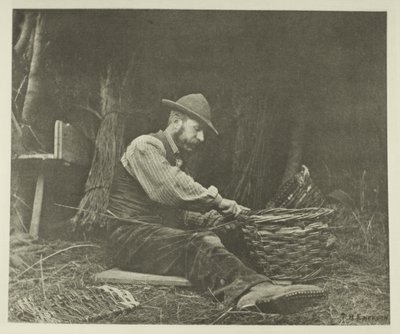 O Fabricante de Cestas (Norfolk) de Peter Henry Emerson