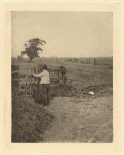 A Última Porta, em ou antes de 1895 (foto) de Peter Henry Emerson