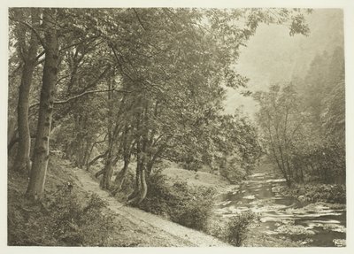 O caminho sobre o primeiro Brae, Dove Dale de Peter Henry Emerson
