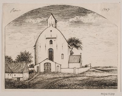 igreja de Bjernede de Peter Herman Rasmussen