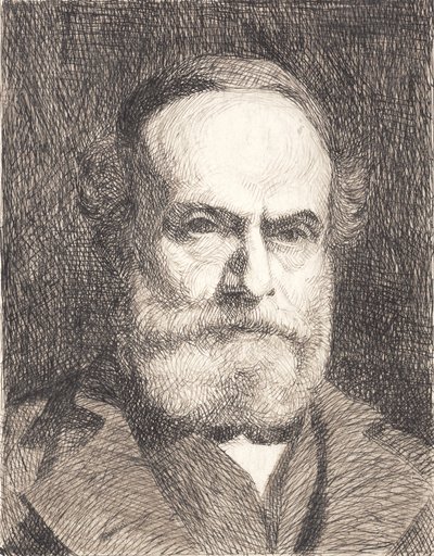 O pai do artista de Peter Vilhelm Ilsted