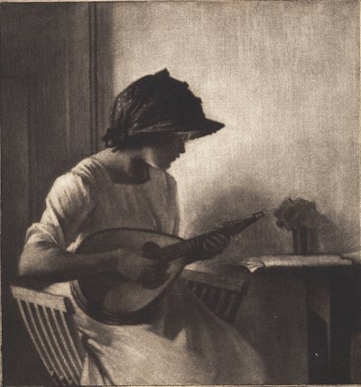 O tocador de bandolim de Peter Vilhelm Ilsted