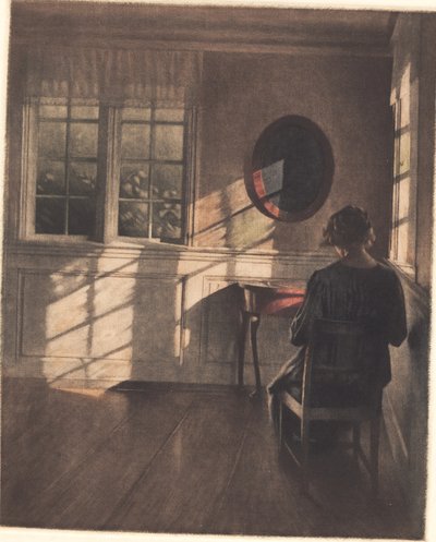 brilho do sol de Peter Vilhelm Ilsted