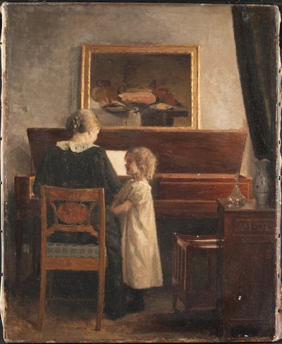 Ao piano de Peter Vilhelm Ilsted
