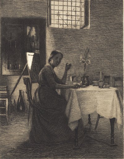 No café da manhã de Peter Vilhelm Ilsted
