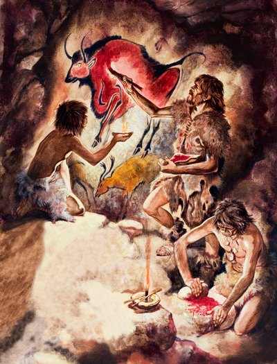 Pinturas na carverna de Peter Jackson