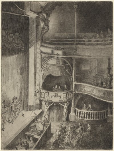 Meninas dançando em um teatro de Peter Jackson