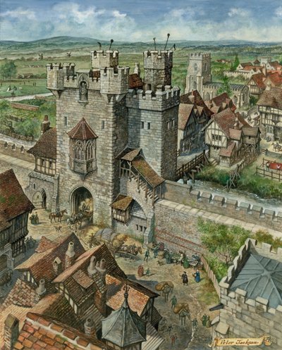 Portão, em, londres de Peter Jackson