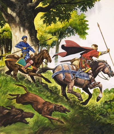 Caça no tempo de Guilherme, o Conquistador de Peter Jackson