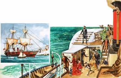 Era uma vez ... navios de passageiros cem anos atrás de Peter Jackson
