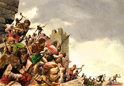 Guerreiros pict invadem a Grã-Bretanha de Peter Jackson