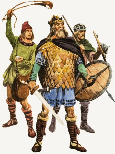 Guerreiro saxão de Peter Jackson