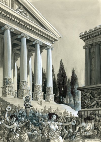 Templo de Diana em Éfeso de Peter Jackson