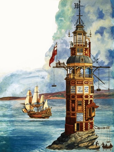 O primeiro farol de Eddystone de Peter Jackson