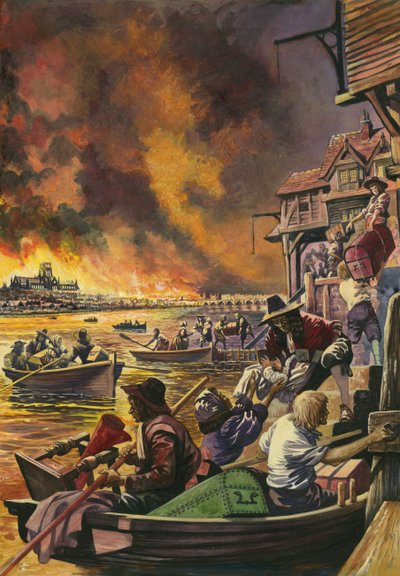 O Grande Incêndio de Londres 1666 de Peter Jackson