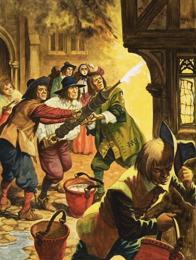 O Grande Incêndio de Londres de 1666 de Peter Jackson