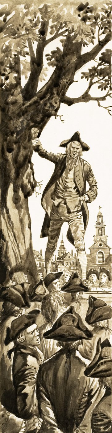 A maravilhosa história da Grã-Bretanha: o Boston Tea Party de Peter Jackson