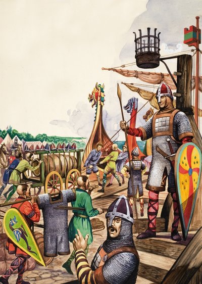 A Maravilhosa História da Grã-Bretanha: Os Guerreiros Saxões e os Invasores Normandos de Peter Jackson