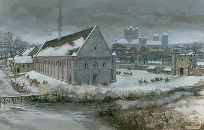 Westminster Hall na neve de Peter Jackson