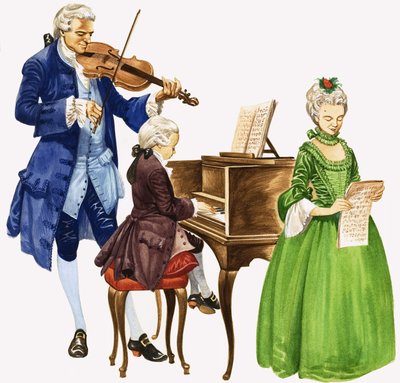 Quando eles eram jovens: Mozart e sua música de Peter Jackson
