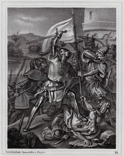 Cerco de Damietta de Peter Johann Nepomuk Geiger
