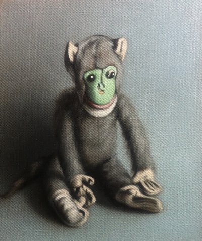 Macaco Cara Verde, 2006 de Peter Jones