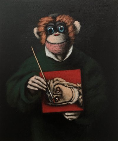 Pintor Macaco, 2005 de Peter Jones