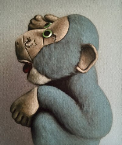 Macaco Azul Macio, 2006 de Peter Jones