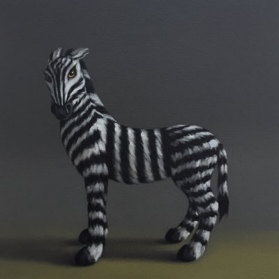 Zebra - Depois de Stubbs, 2018 de Peter Jones