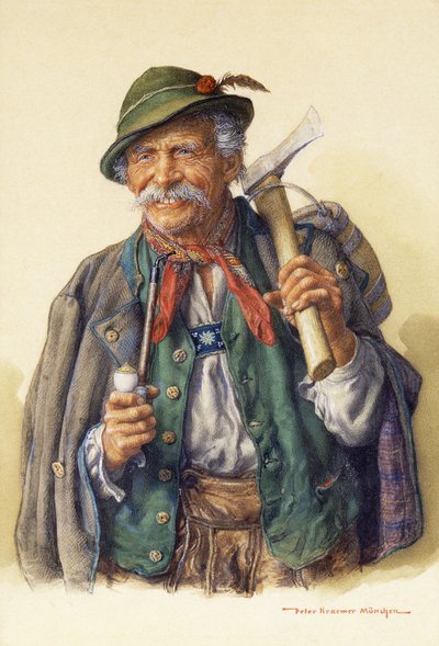 Lenhadores, alpinistas e caçadores, de Peter Kraemer