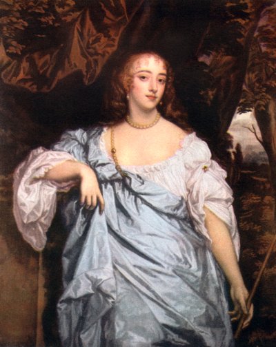 Elizabeth Bagot, condessa de Falmouth, c1670s. de Peter Lely