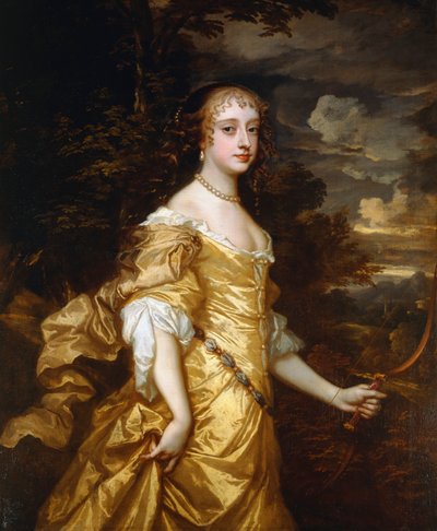 Retrato de Frances Theresa Stuart, Duquesa de Richmond e Lennox (1648-1702) de Peter Lely