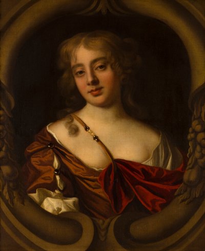 Retrato da Sra. Bridgeman de Devonshire, c.1638-80 (óleo sobre tela) de Peter Lely