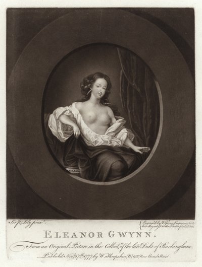 Retrato de Nell Gwyn de Peter Lely