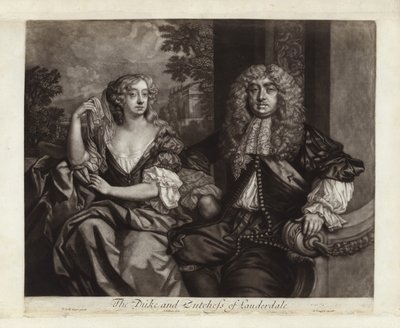 Retrato do Duque e da Duquesa de Lauderdale de Peter Lely